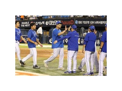 삼성 역전승으로 1위 자리를 지키다